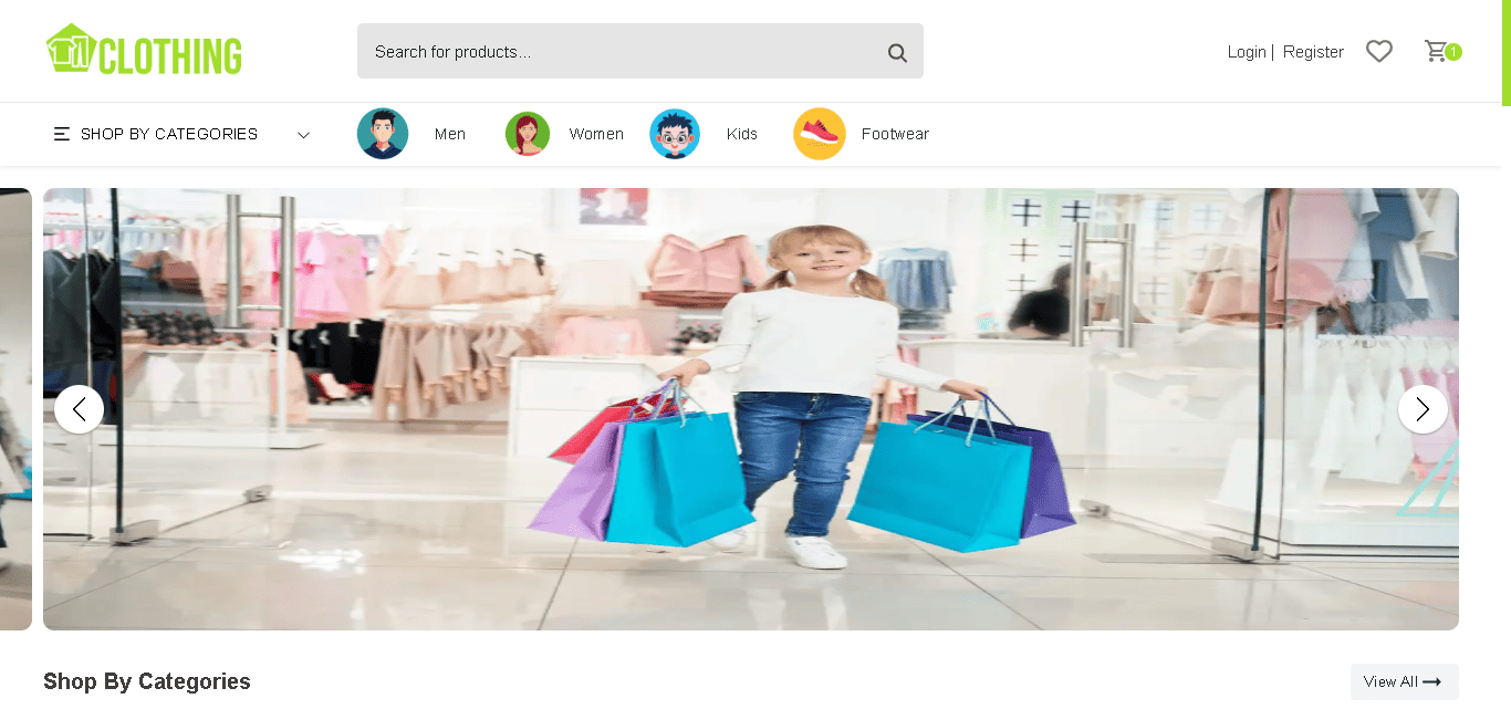 Clothing E-Store