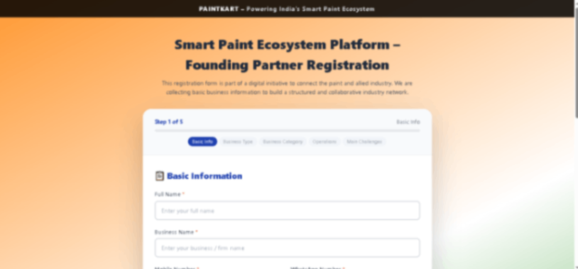 Smart Paint Ecosystem